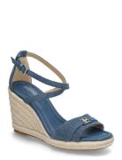 Mandy Wedge Korolliset Sandaalit Espadrillot Blue Michael Kors