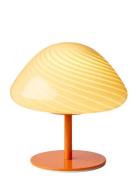 Mini Mush Table Lamp, Glass Head, Metal Base Home Lighting Lamps Table...