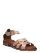 Aretha Matalapohjaiset Sandaalit Beige Pavement