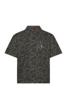 Mini Hand S/S Shirt Tops Shirts Short-sleeved Black Santa Cruz