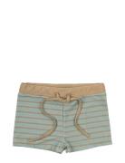 Swim Pant Recycled Aop Uimashortsit Green Mikk-line