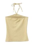 Andreesw Top Tops T-shirts & Tops Sleeveless Yellow Sofie Schnoor