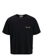 Joracapulco Type Tee Ss Crew Neck Tops T-shirts Short-sleeved Black Ja...