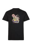 Johnson Beast Wagon T-Shirt Tops T-shirts Short-sleeved Black Santa Cr...