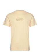 Pace Occult T-Shirt Tops T-shirts Short-sleeved Beige Santa Cruz