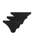 3 Pack Dipped Bikini Alushousut Brief Tangat Black Tommy Hilfiger
