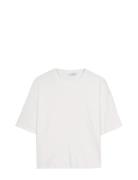 Short Sleeve Jersey, Jenen Tops T-shirts & Tops Short-sleeved White Iv...