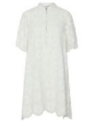 Yaspetira 2/4 Dress S. Lyhyt Mekko White YAS