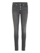 Mid Rise Skinny Bottoms Jeans Skinny Grey Calvin Klein Jeans