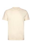 Sunfaded Ss T-Shirt Tops T-shirts Short-sleeved Cream GANT