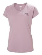 W Nord Graphic Drop T-Shirt Tops T-shirts & Tops Short-sleeved Purple ...