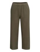 Kanaya Culotte Pants Bottoms Trousers Wide Leg Green Kaffe