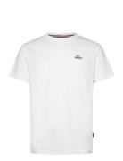 Noah Logo Tee Tops T-shirts Short-sleeved White Sebago