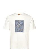 Mmgriver Sun Tee Tops T-shirts Short-sleeved White Mos Mosh Gallery