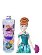 Disney Frozen Spin & Reveal Anna Fashion Doll & Accessories With 11 Su...