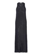 Smash Dress Deep Blue Melange Maksimekko Juhlamekko Black Hope