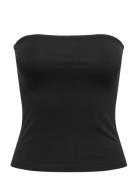 Onllive Love Life Tube Top Jrs Tops T-shirts & Tops Sleeveless Black O...