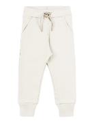 Classic Rib Pants Bottoms Sweatpants Beige Gugguu