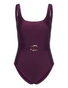 Costa Shaping Belt Bs Uimapuku Uima-asut Purple Hunkemöller