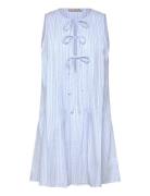 Agni Dress Lyhyt Mekko Blue A-View