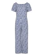 Jumpsuit With Print Jumpsuit Haalari Blue Lindex