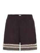 Ihragni Sho Bottoms Shorts Casual Shorts Black ICHI