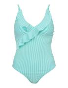 Santorini Swimsuit Uimapuku Uima-asut Blue Missya