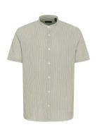 Matrostol China Ss Tops Shirts Short-sleeved Khaki Green Matinique