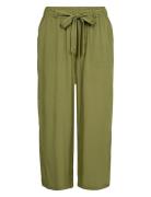 Sc-Radia Bottoms Trousers Straight Leg Green Soyaconcept