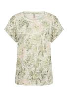 Sc-Panike Tops T-shirts & Tops Short-sleeved Green Soyaconcept