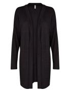 Sc-Delia Tops Knitwear Cardigans Black Soyaconcept
