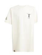 Jb Cw Tee Y Tops T-shirts Short-sleeved White Adidas Performance