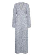 Lilith Maxi Dress Maksimekko Juhlamekko Blue Noella