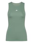 Tf Train Tk Tops T-shirts & Tops Sleeveless Green Adidas Performance