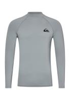 Everyday Upf50 Ls Tops T-shirts Long-sleeved Grey Quiksilver