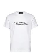Cotton Jersey Frode Paradise Tee Tops T-shirts Short-sleeved White Mad...