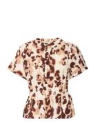 Frleona Bl 1 Tops T-shirts & Tops Short-sleeved Multi/patterned Fransa