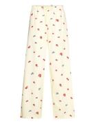 Pant Woven Fruit Pyjamahousut Olohousut Cream Hunkemöller