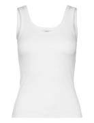 Tank Top Tyra Tops T-shirts & Tops Sleeveless White Lindex