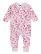 Blomkrans Pyjamas Bodies Long-sleeved Pink Martinex