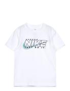 Te-S/S Tee Tops T-shirts Short-sleeved White Nike