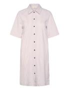 Shirt Dress Lyhyt Mekko Beige FREE/QUENT
