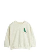 Bird Emb Neps Sweatshirt Tops Sweat-shirts & Hoodies Sweat-shirts Crea...