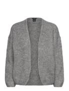 Stickad Cardigan Tops Knitwear Cardigans Grey Lindex