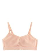 Top Seamless V Neck Night & Underwear Underwear Tops Pink Lindex