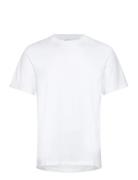 Standard Midweight T-Shirt Tops T-shirts Short-sleeved White Weekday