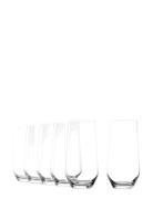 Tumbler Quatrophil 39Cl. 6 Stk Home Tableware Glass Drinking Glass Nud...