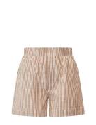 Letty Shorts Bottoms Shorts Casual Shorts Beige Noella