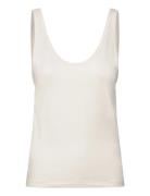 Tank Top Tops T-shirts & Tops Sleeveless White Weekday