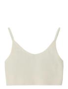 Nlfkailey Rib Bralette Noos Bikinit Cream LMTD